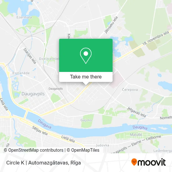 Circle K | Automazgātavas map
