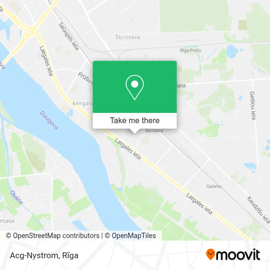 Acg-Nystrom map