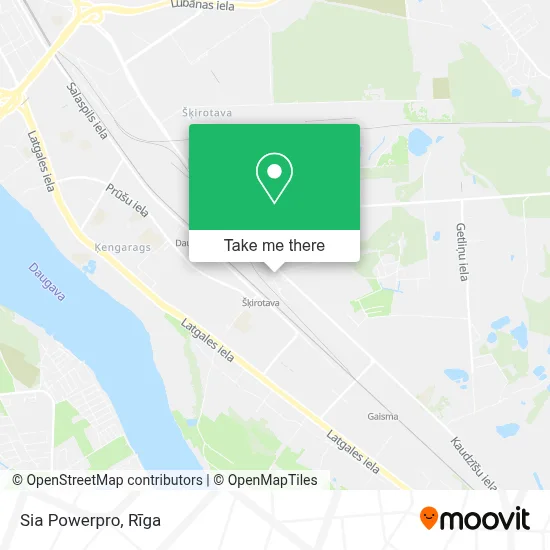 Sia Powerpro map