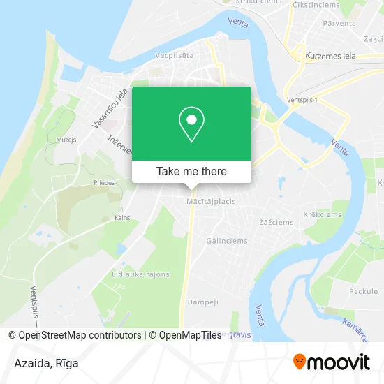 Azaida map
