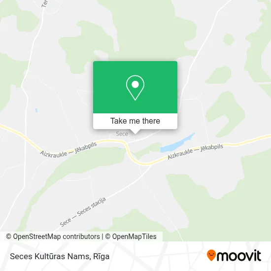 Seces Kultūras Nams map