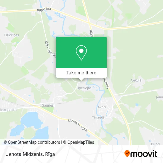 Jenota Midzenis map