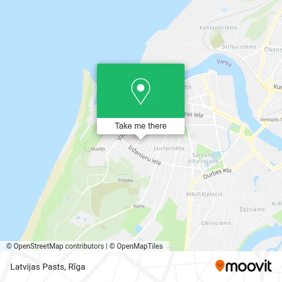 Latvijas Pasts map