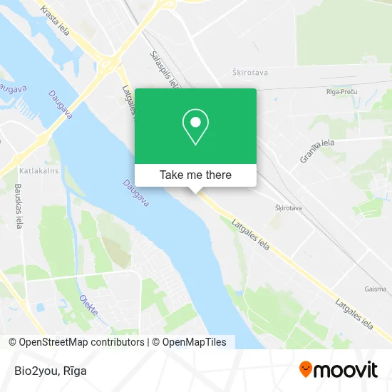 Bio2you map