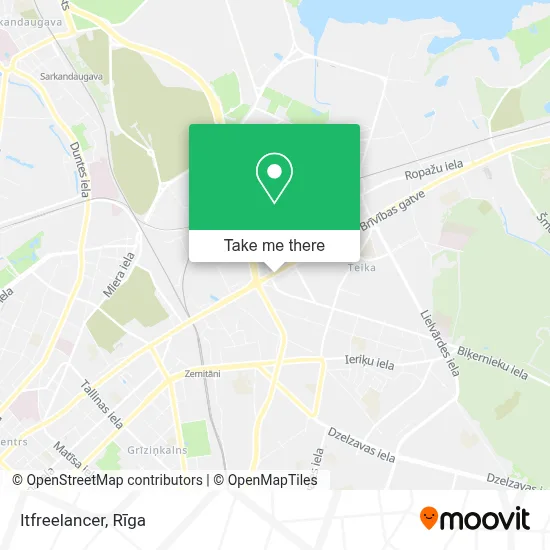 Itfreelancer map