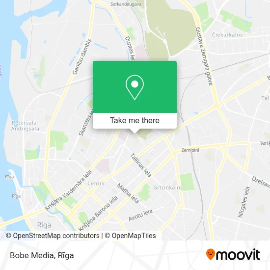 Bobe Media map