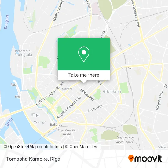 Tomasha Karaoke map