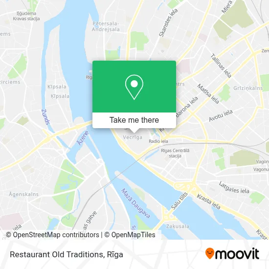 Restaurant Old Traditions map