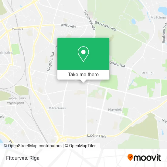 Fitcurves map