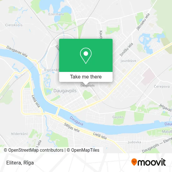 Elitera map