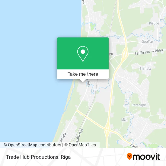 Trade Hub Productions map