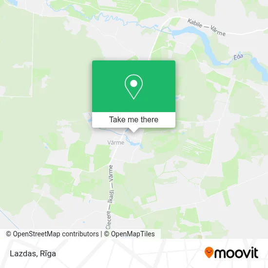 Lazdas map