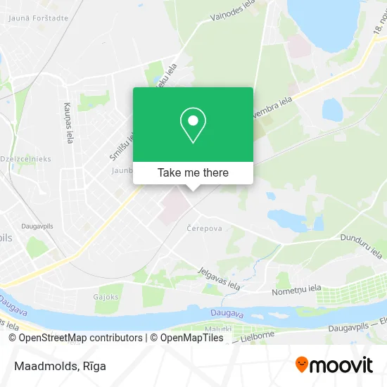 Maadmolds map