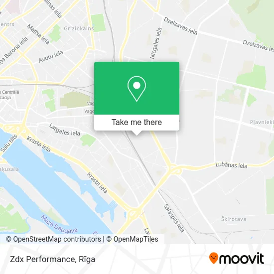 Zdx Performance map