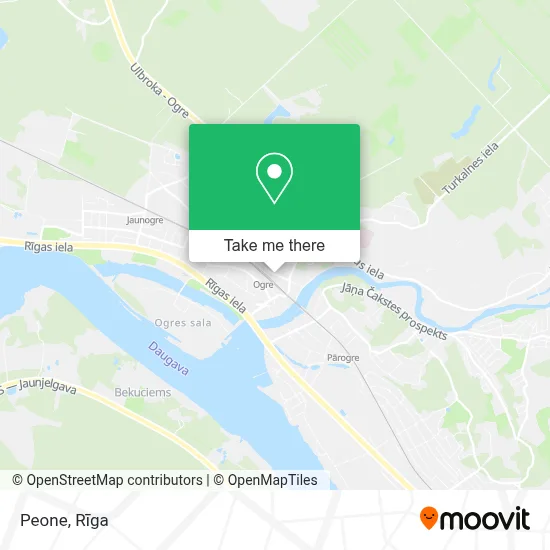 Peone map