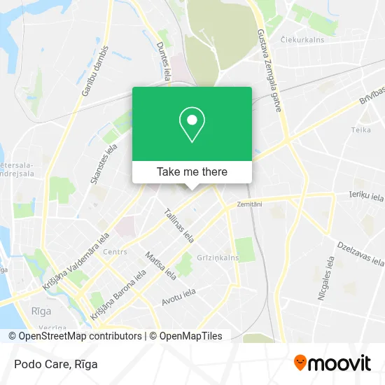 Podo Care map