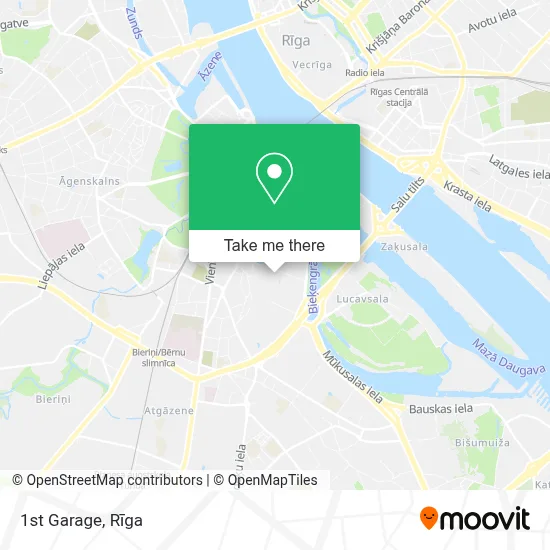 1st Garage map