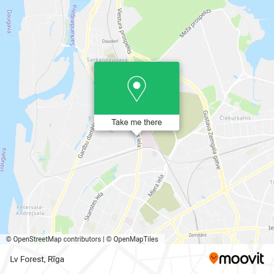 Lv Forest map