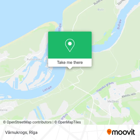 Vārnukrogs map