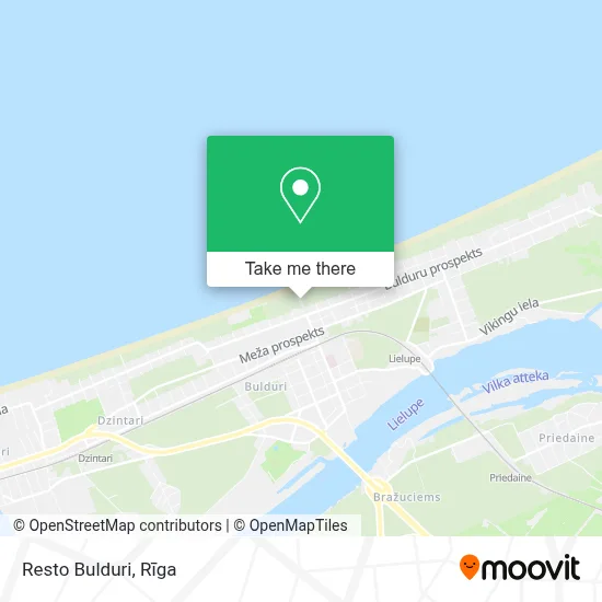 Resto Bulduri map