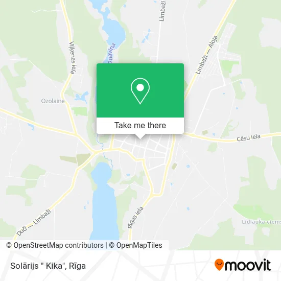 Solārijs " Kika" map