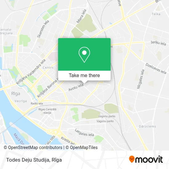 Todes Deju Studija map
