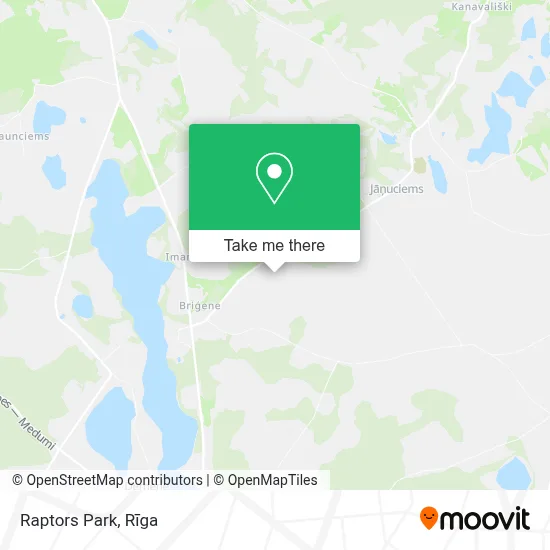 Raptors Park map