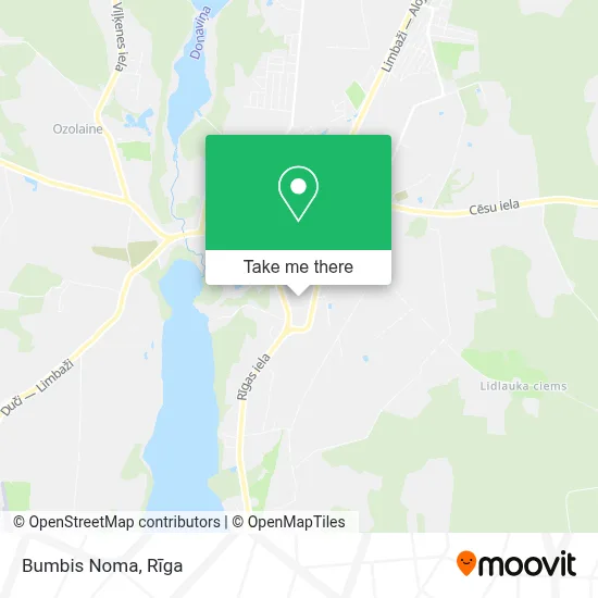 Bumbis Noma map