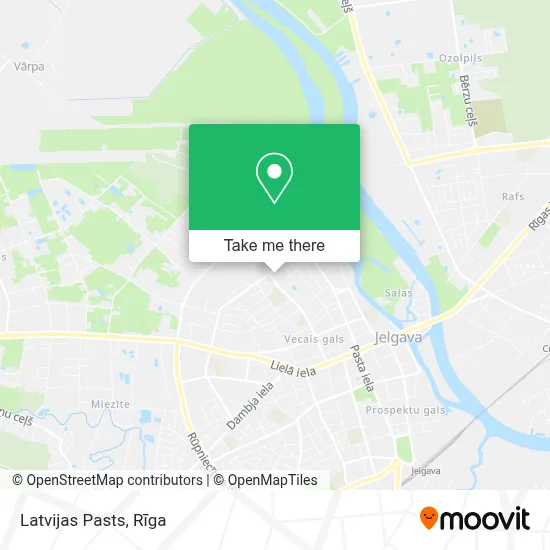 Latvijas Pasts map