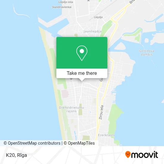 K20 map