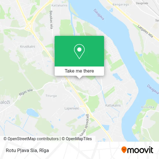 Rotu Pļava Sia map