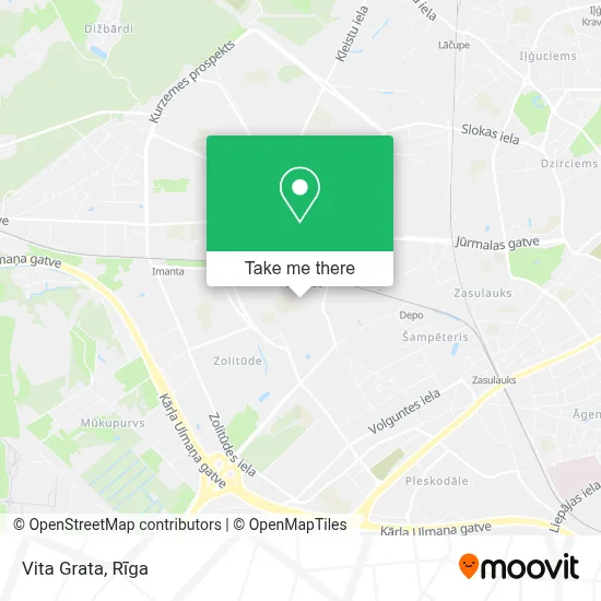 Vita Grata map