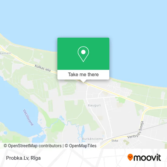 Probka.Lv map