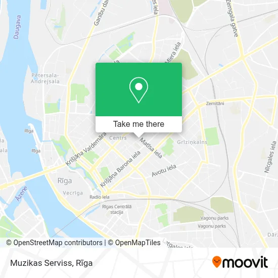 Muzikas Serviss map