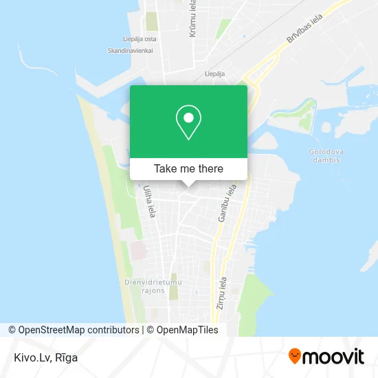 Kivo.Lv map