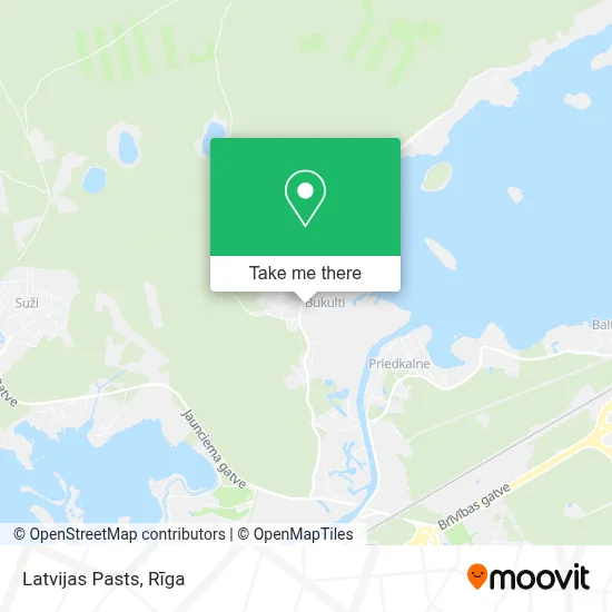 Latvijas Pasts map