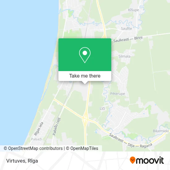 Virtuves map