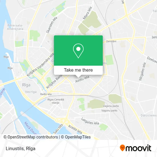 Linustils map