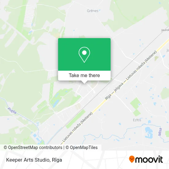 Keeper Arts Studio map