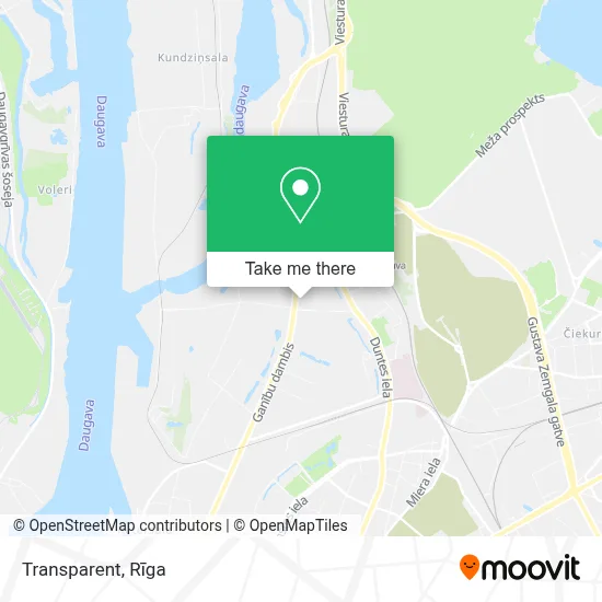 Transparent map