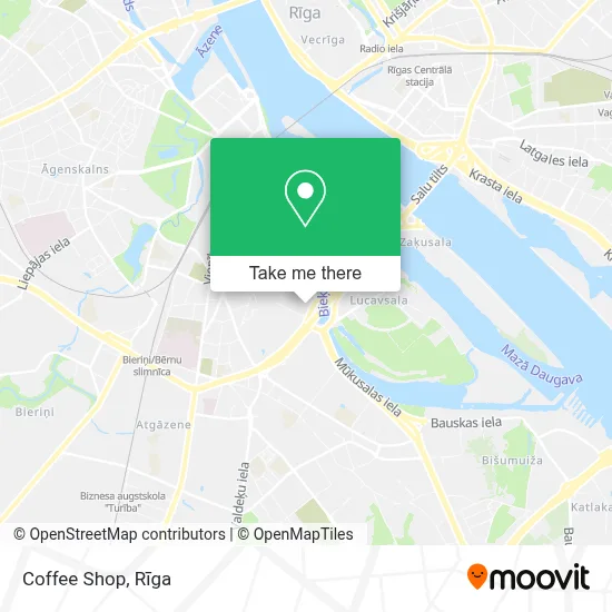 Coffee Shop map