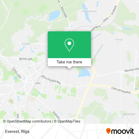 Everest map