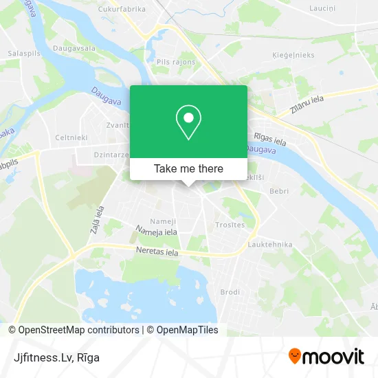 Jjfitness.Lv map