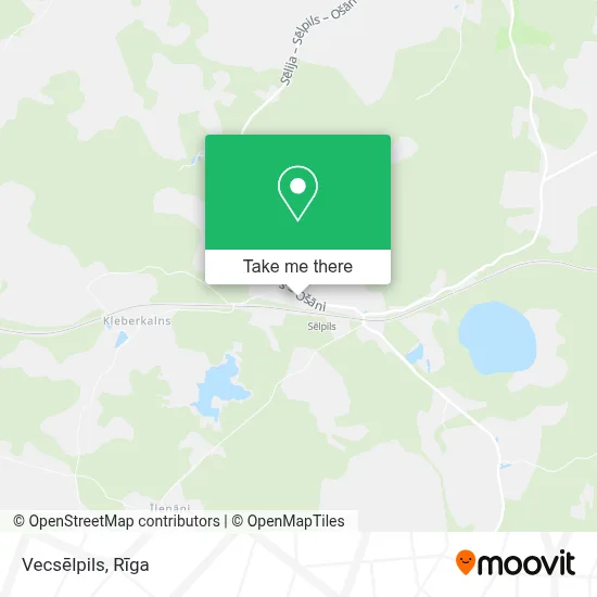 Vecsēlpils map