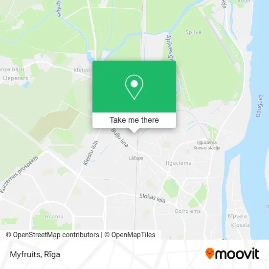 Myfruits map