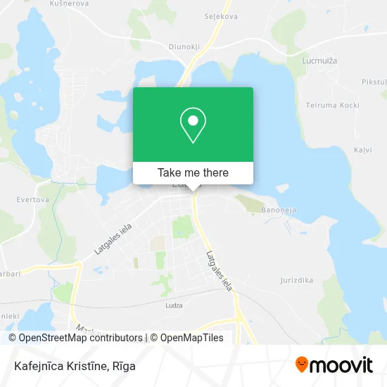 Kafejnīca Kristīne map