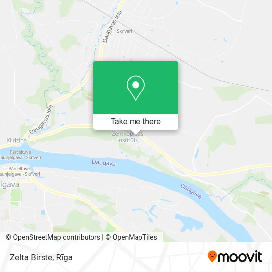Zelta Birste map