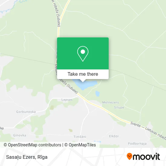 Sasaļu Ezers map