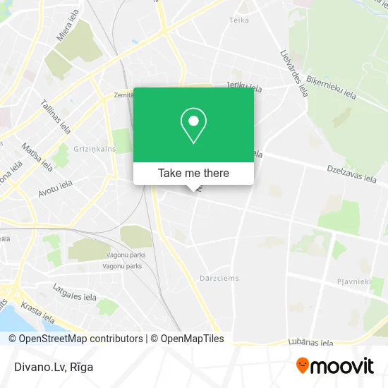 Divano.Lv map