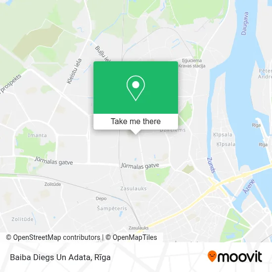Baiba Diegs Un Adata map